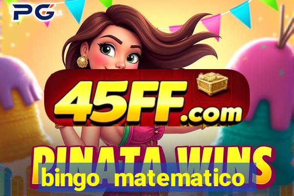 bingo matematico para ensino medio